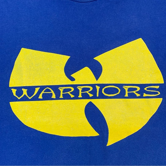 Wu-Tang x Golden State Warriors Shirt Large Steph Curry Parking Lot Tee GSW RARE - Picture 9 of 14